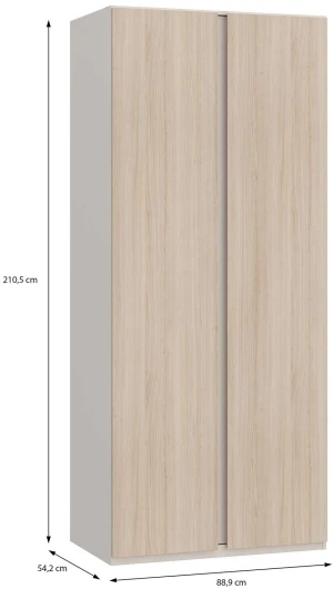 Szafa dwudrzwiowa Panoptik PNPS921-Q170 Meble Forte 3
