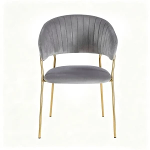 Krzesło velvet - Riviera 91 szare Furnitex 3