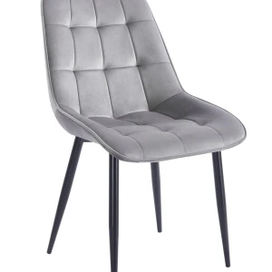 Krzesło velvet - Riviera 91 szare Furnitex 1