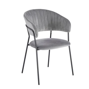 Krzesło velvet - Riviera 91 szare Furnitex 1