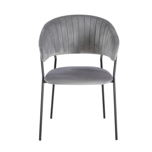 Krzesło velvet - Riviera 91 szare Furnitex 4