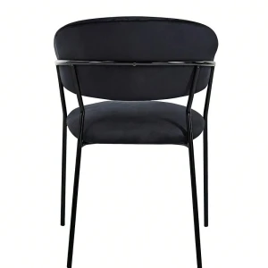 Krzesło velvet - Riviera 100 czarne Furnitex 4