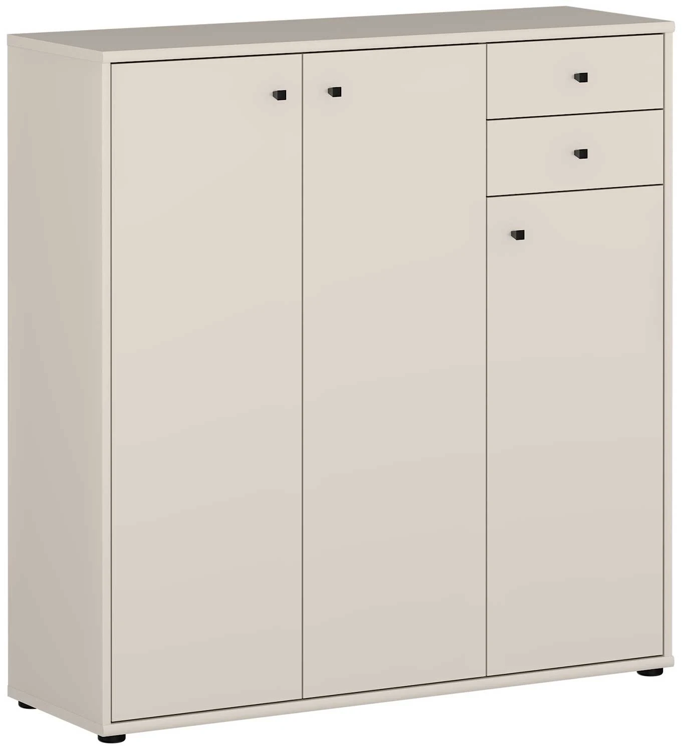 Pojemna komoda w kolorze piaskowym Archbox T2KK10-U60 Meble Forte