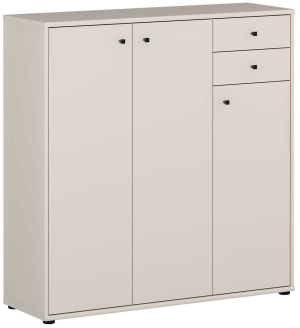 Pojemna komoda w kolorze piaskowym Archbox T2KK10-U60