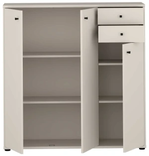 Pojemna komoda w kolorze piaskowym Archbox T2KK10-U60 Meble Forte 6