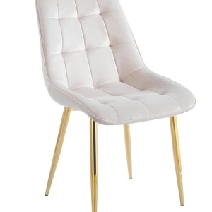 Krzesło velvet - Riviera 06 beżowe Furnitex 1