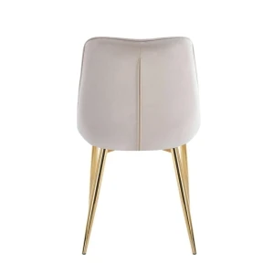 Krzesło velvet - Riviera 06 beżowe Furnitex 3
