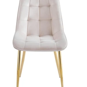 Krzesło velvet - Riviera 06 beżowe Furnitex 4