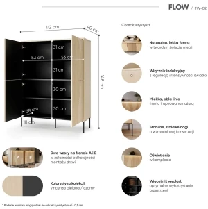 Pojemna komoda Flow FW-02 Lenart Meble 2