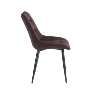 PRZEDSPRZEDAŻ -15% do 16.06 ! Krzesło velvet - Riviera 28 brązowe Furnitex 2
