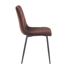 Krzesło velvet - Riviera 28 brązowe Furnitex 3