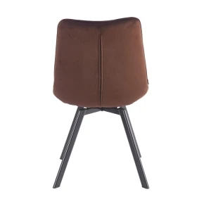 Krzesło velvet - Riviera 28 brązowe Furnitex 3