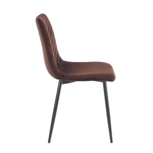 Krzesło velvet - Riviera 28 brązowe Furnitex 4