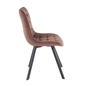 Krzesło velvet - Riviera 26 mokka brąz Furnitex 2