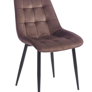 Krzesło velvet - Riviera 26 mokka brąz