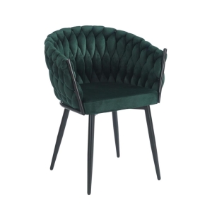 Krzesło velvet - Riviera 38 zielone