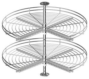 90 dolna narożnik z półką obrotową NOVA 3/4 Linia Variant fi.820 metal efekt chrom Gama Meble 2