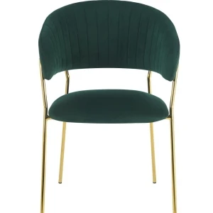 Krzesło velvet - Riviera 38 zielone Furnitex 2