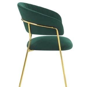 Krzesło velvet - Riviera 38 zielone Furnitex 4