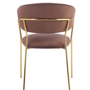 Krzesło velvet - Riviera 26 mokka brąz Furnitex 2