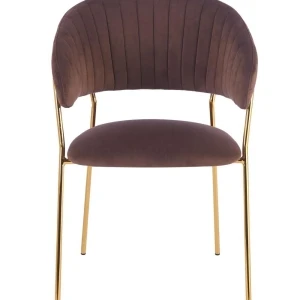 Krzesło velvet - Riviera 26 mokka brąz Furnitex 4