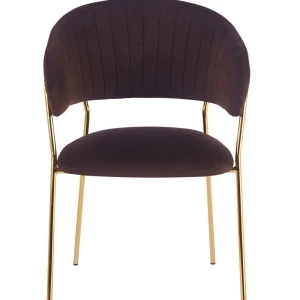 Krzesło velvet - Riviera 28 brązowe Furnitex 3