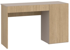 Biurko w kolorze Jodełka Scandi i Glina Szara Tao TAOB03