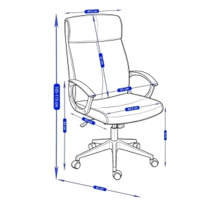 PRZEDSPRZEDAŻ -15% do 24.08 ! Fotel obrotowy (szara pepitka) Furnitex 5
