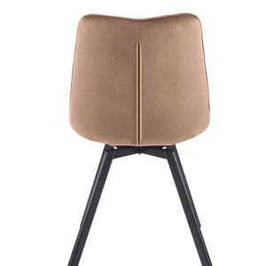 Krzesło velvet - Riviera 26 mokka brązowe Furnitex 4