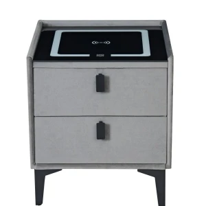 Szafka nocna SMART - velvet szara Riviera 91 Furnitex 2