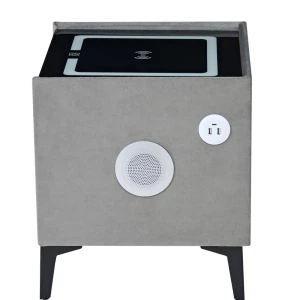 Szafka nocna SMART - velvet szara Riviera 91 Furnitex 5