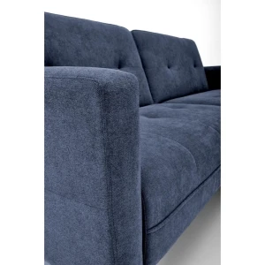 CORNELIUS sofa rozkładana z funkcją narożnika niebieska Halmar 14