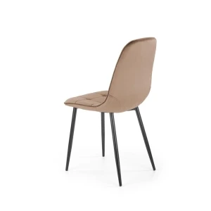 K417 krzesło beżowy velvet Halmar 3