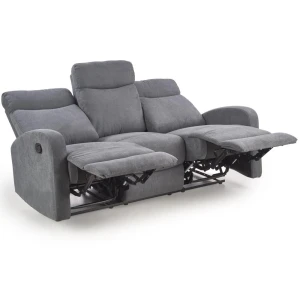 OSLO 3S, sofa 3S ciemny popiel Halmar 2