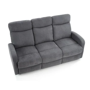 OSLO 3S, sofa 3S ciemny popiel Halmar 3