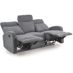 OSLO 3S, sofa 3S ciemny popiel Halmar 5