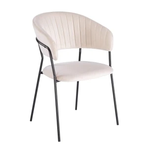 Krzesło velvet - Riviera 06 beżowe Furnitex 1