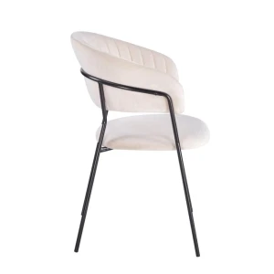 Krzesło velvet - Riviera 06 beżowe Furnitex 4