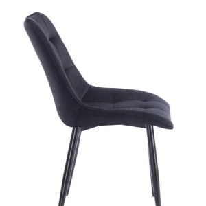 Krzesło velvet - Riviera 100 czarne Furnitex 4