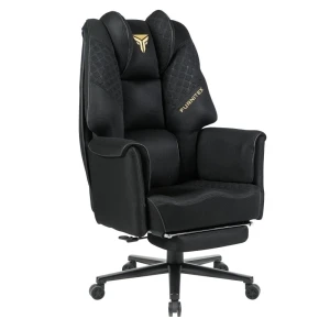 Fotel obrotowy gamingowy - czarny Furnitex 1