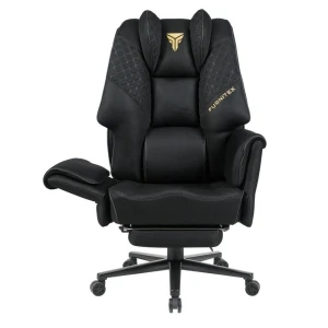 Fotel obrotowy gamingowy - czarny Furnitex 4