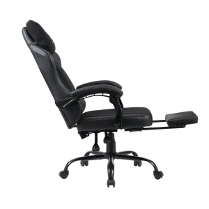 Fotel obrotowy gamingowy - czarny Furnitex 4