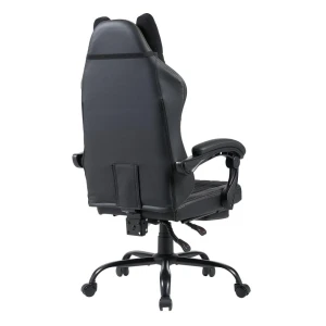 Fotel obrotowy gamingowy - czarny Furnitex 7
