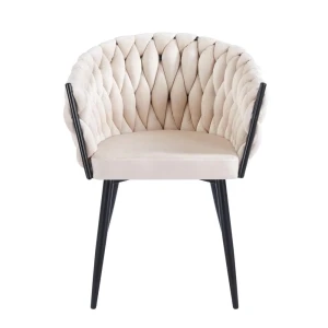 Krzesło velvet - Riviera 06 beżowe Furnitex 2