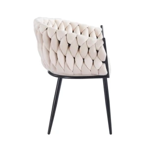 Krzesło velvet - Riviera 06 beżowe Furnitex 3