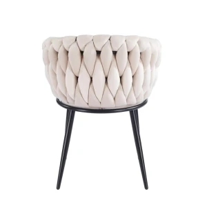 Krzesło velvet - Riviera 06 beżowe Furnitex 4