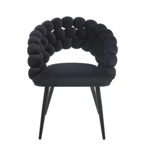 Krzesło velvet - Riviera 100 czarne Furnitex 2