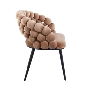 Krzesło velvet - Riviera 24 cappuccino Furnitex 3