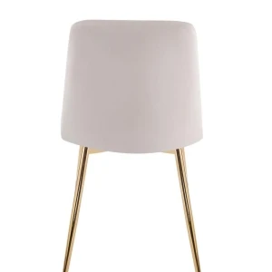 Krzesło velvet - Riviera 06 beżowe Furnitex 4