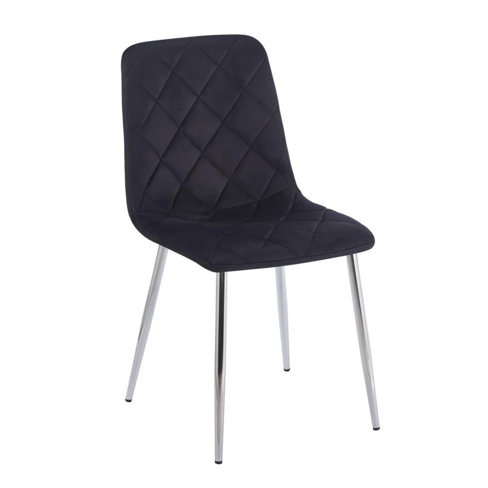 Krzesło velvet - Riviera 100 czarne Furnitex